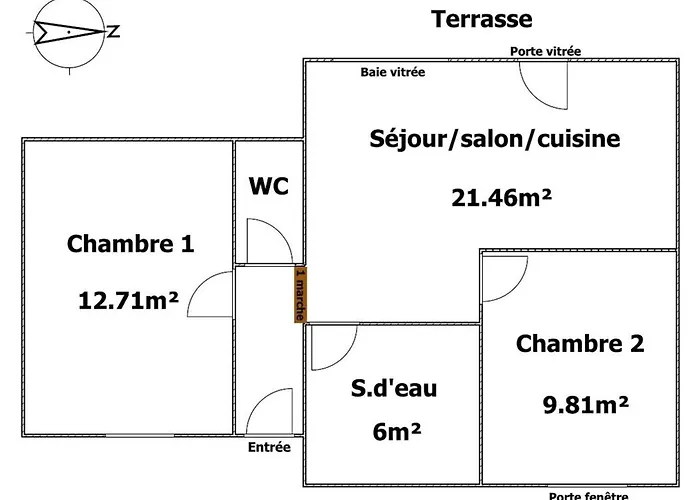 בית נופש Maison Renovee Proche Avec Terrasse, Parking Prive Et Wifi A - Fr-1-426-440 ברבטרה