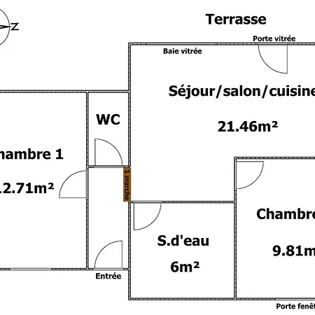 Сasa de vacaciones Maison Rénovée Proche Avec Terrasse, Parking Privé Et Wifi à - Fr-1-426-440 Barbâtre
